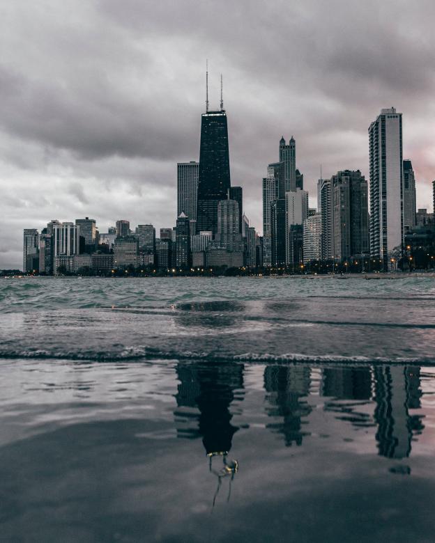 Free stock image of Chicago City created by Pixabay