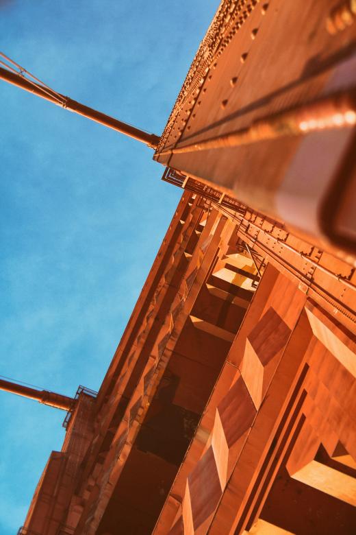 Free stock image of Golden Gate Bridge created by Pixabay