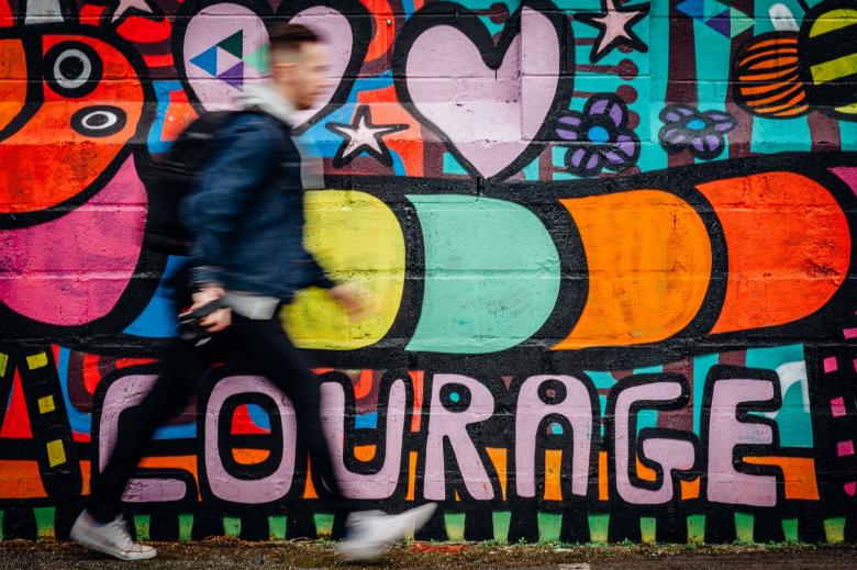 Free stock image of Graffiti created by Pixabay
