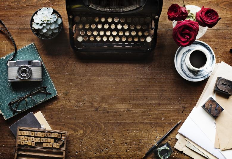Free stock image of Old Typewriter created by Pixabay