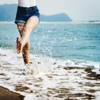 Playing with the Water - Free Stock Photo