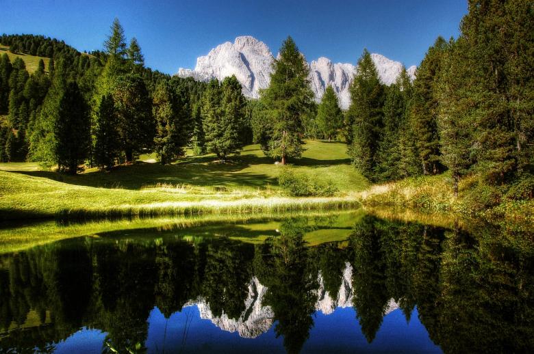 Free stock image of Wild Reflection in the Lake created by Pixabay
