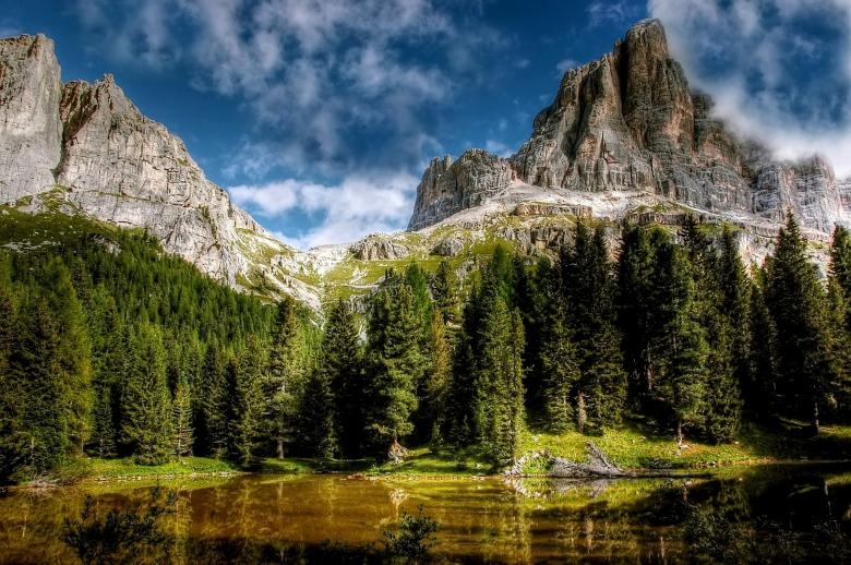 Free stock image of Dolmites Scenic View created by Pixabay
