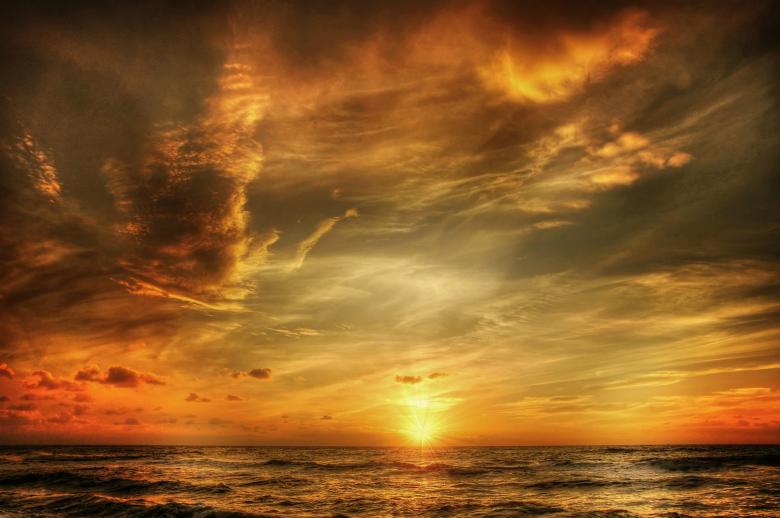 Free stock image of North Sea created by Pixabay