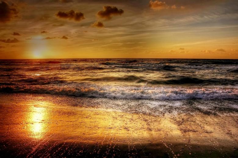 Free stock image of At Sunset created by Pixabay