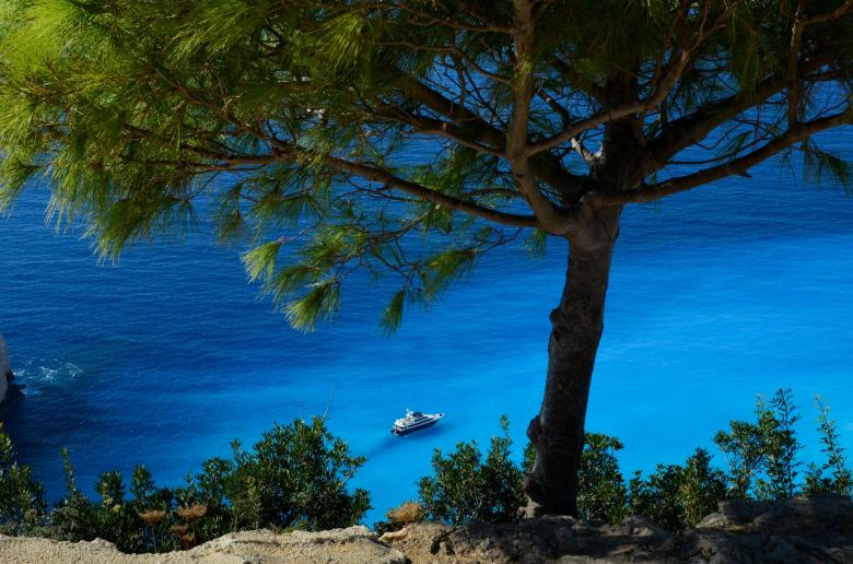 Free stock image of Yacht in the Mediterranean created by Pixabay