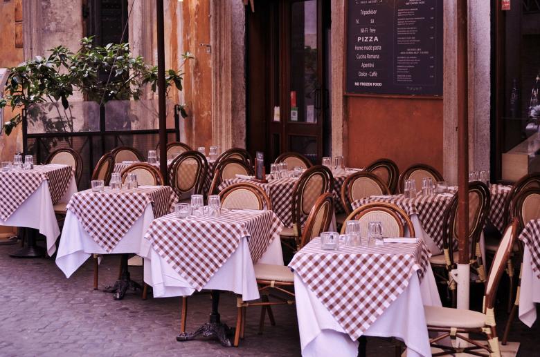 Free stock image of Restaurant Tables created by Pixabay