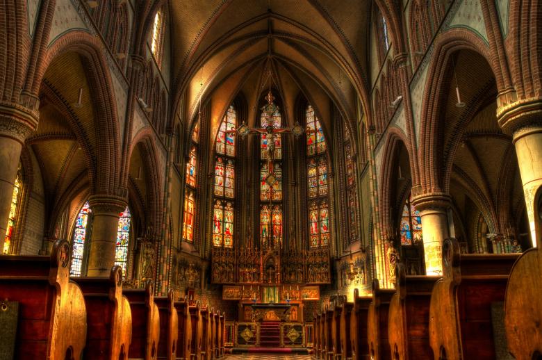 Free stock image of Inside the Church created by Pixabay