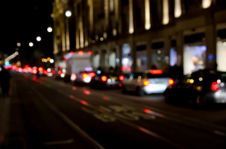 Free stock image of City at Night created by Pixabay