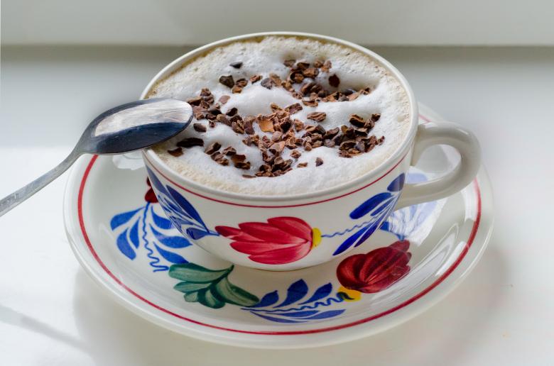Free stock image of Cappuccino Cup created by Pixabay