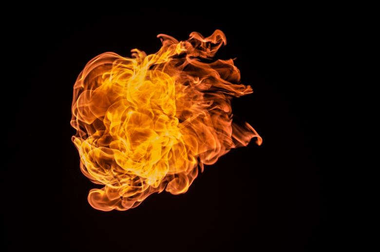 Free stock image of Fire Flame created by Pixabay