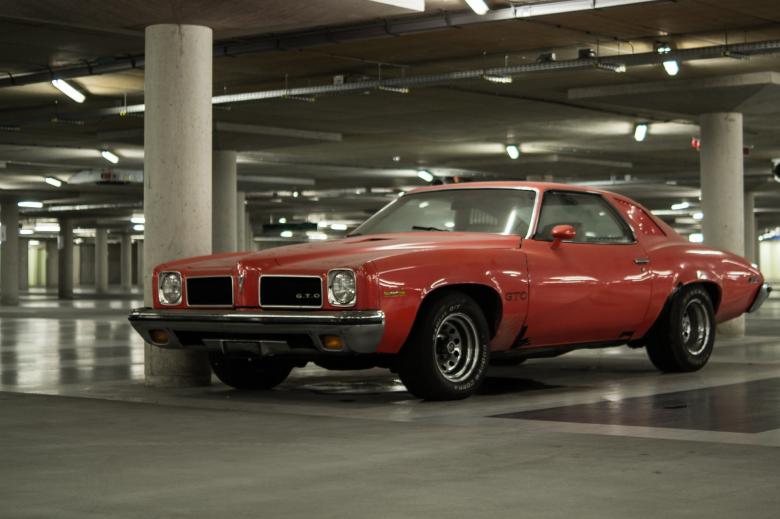 Free stock image of Red Muscle Car created by Pixabay