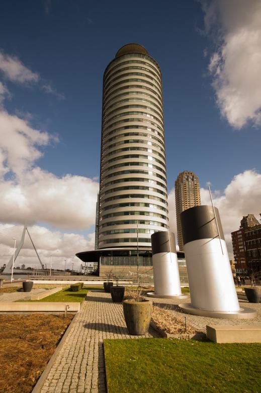 Free stock image of Building in Rotterdam created by Pixabay