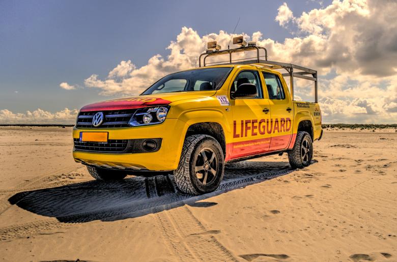Free stock image of Lifeguard Truck created by Pixabay