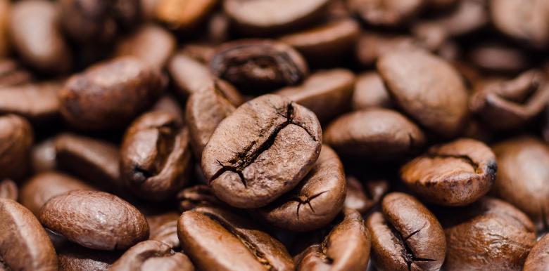 Free stock image of Coffee Beans - Close Up created by Pixabay