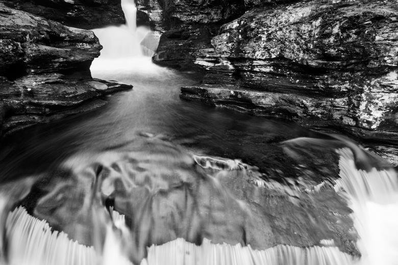 Free stock image of Adams Deluge Falls - Black & White created by Nicolas Raymond