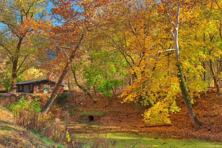 Free stock image of Autumn Harpers Ferry Canal - HDR created by Nicolas Raymond