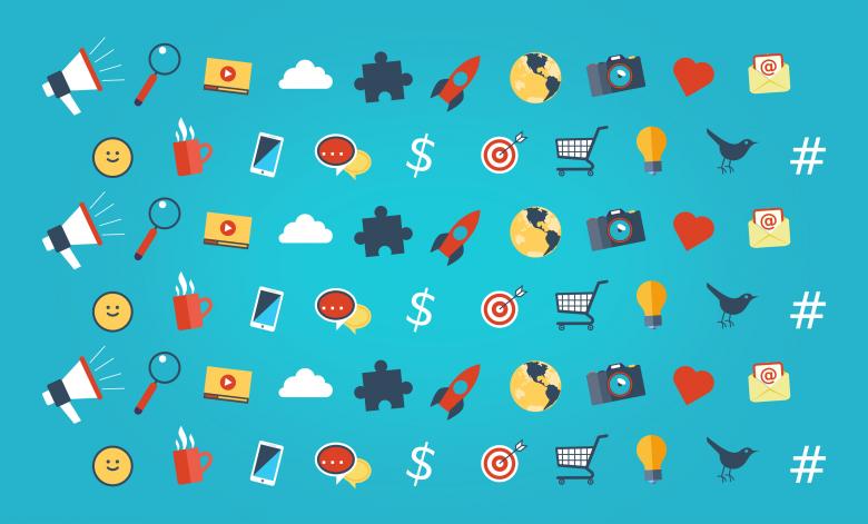 Free stock image of A Pattern of Icons created by Jack Moreh