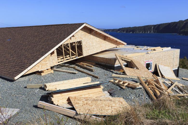 Free stock image of Damaged house created by Geoffrey Whiteway