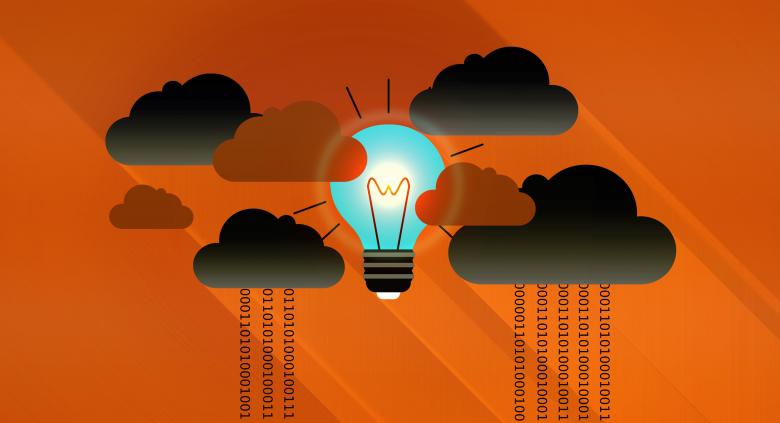 Free stock image of Dark Clouds - Virtual Clouds and Bright Light Bulb created by Jack Moreh