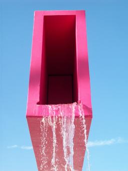 Pink Water Fountain - Free Stock Photo
