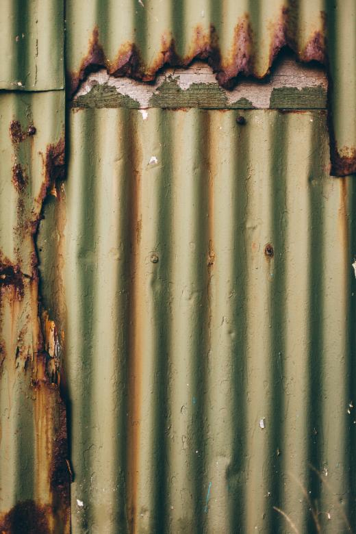 Free stock image of Corroded Corrugated Metal Surface created by Free Texture Friday