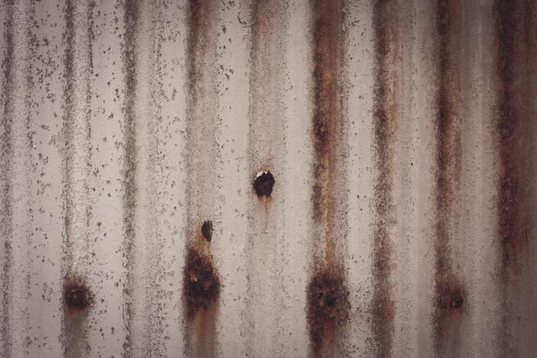 Free stock image of Corroded Corrugated Metal Texture created by Free Texture Friday