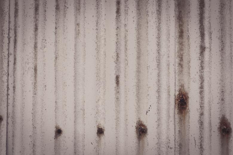 Free stock image of White Corrugated Metal Texture created by Free Texture Friday