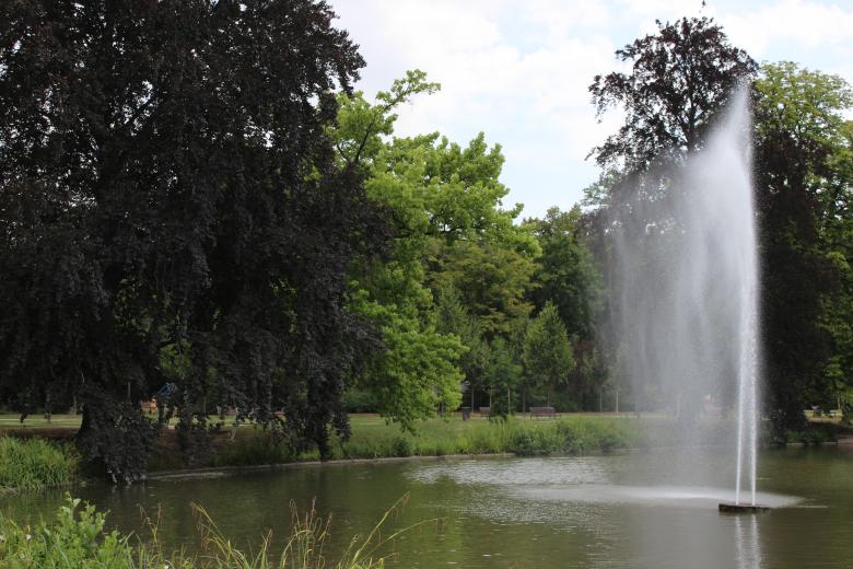 Free stock image of Green Fountain created by Hassan Yahya Alali