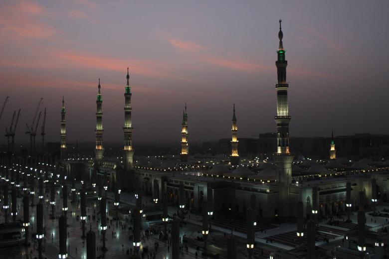 Free stock image of Lighting Mosque created by Hassan Yahya Alali