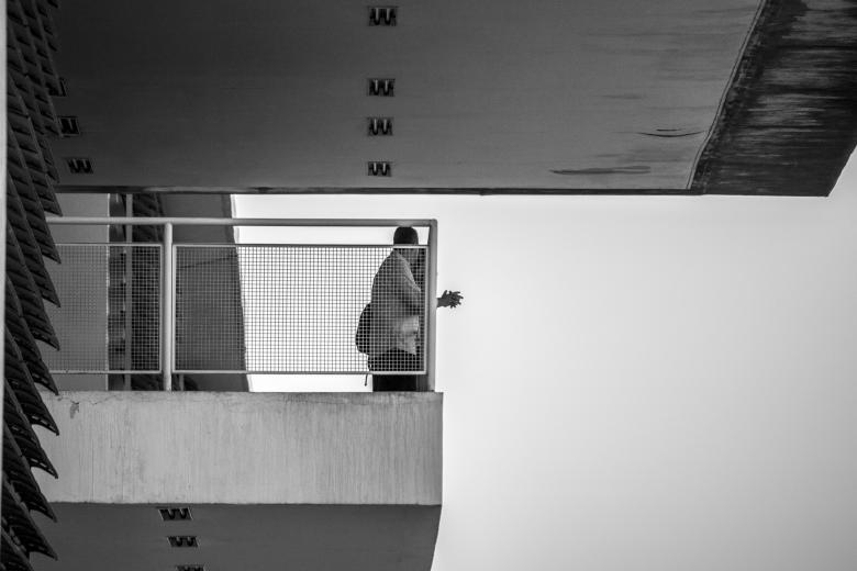 Free stock image of People on Balconies - Black and White created by Eduardo Soares Bogosian