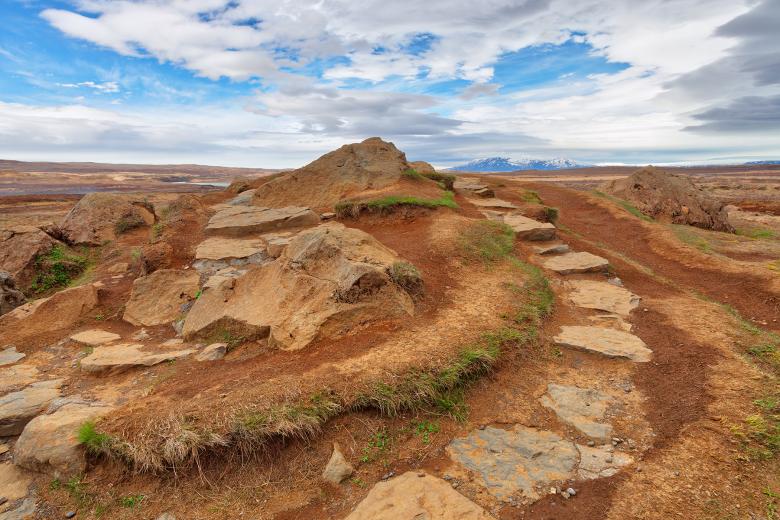 Free stock image of Winding Iceland Mound Trail created by Nicolas Raymond