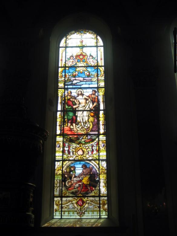 Free stock image of Stained Glass in Church Window created by VIJOY M ALEXANDER