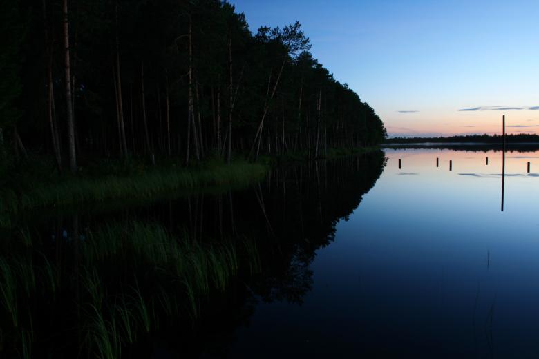 Free stock image of Night Lake Scene created by 2happy