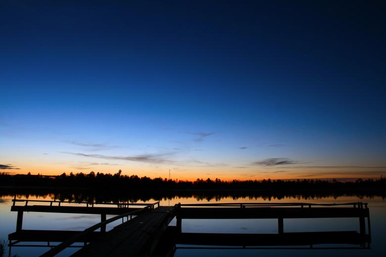 Free stock image of Night Scene from the Pier created by 2happy