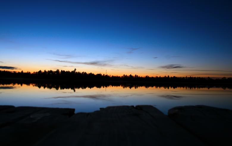 Free stock image of Lake View at Night created by 2happy