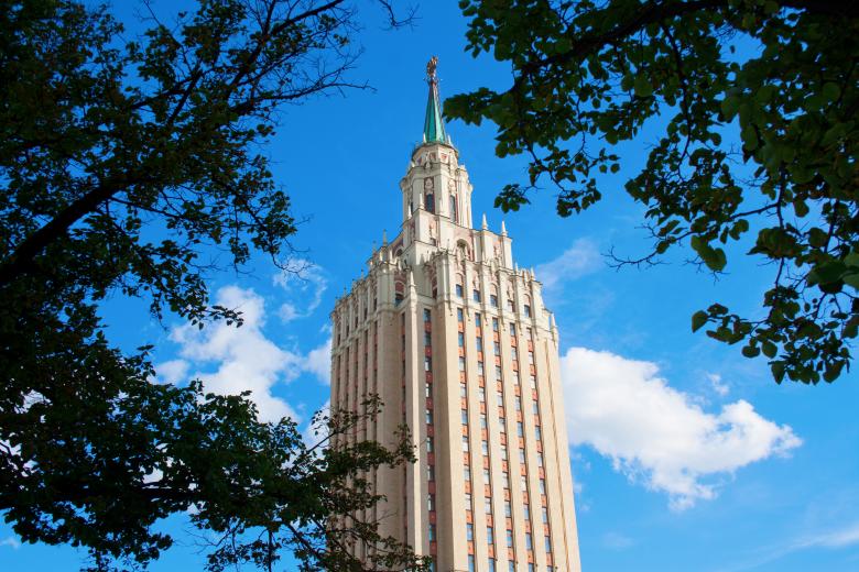 Free stock image of Old Moscow Skyscraper created by 2happy