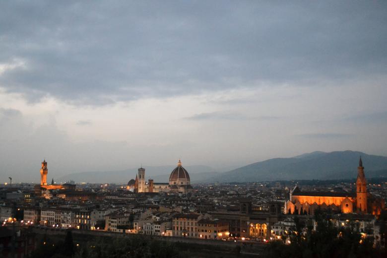 Free stock image of Florence in Dusk created by VIJOY M ALEXANDER