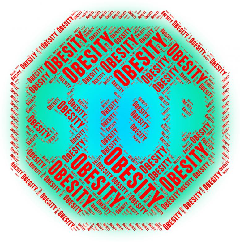 Free stock image of Stop Obesity Represents Chunky Portliness And Caution created by Stuart Miles