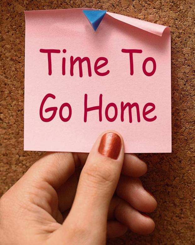Free stock image of Time To Go Home Means Leaving Drunk Or Goodbye created by Stuart Miles