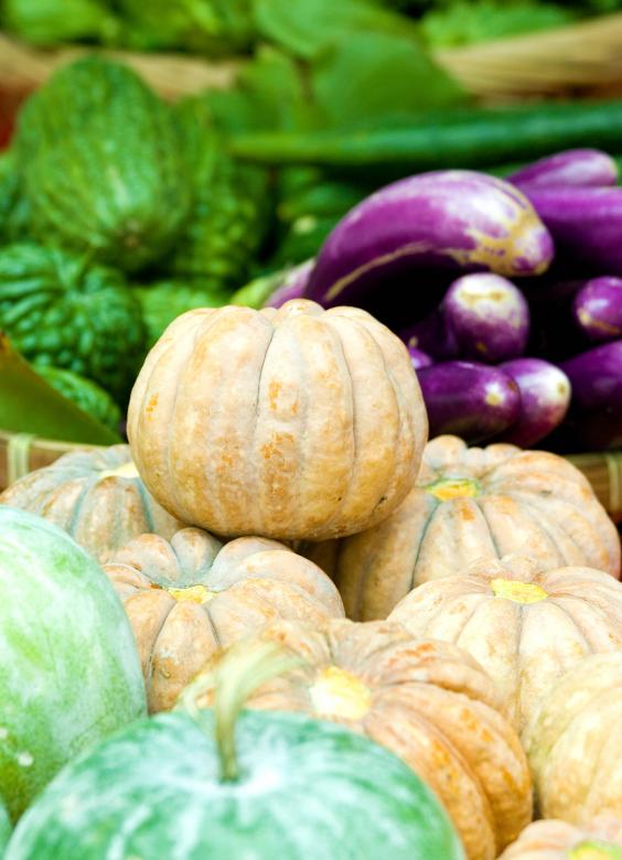 Free stock image of Organic vegetables in the market created by Stuart Miles