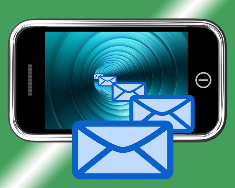 Free stock image of Email Envelopes On Mobile Showing Emailing Or Contacting created by Stuart Miles