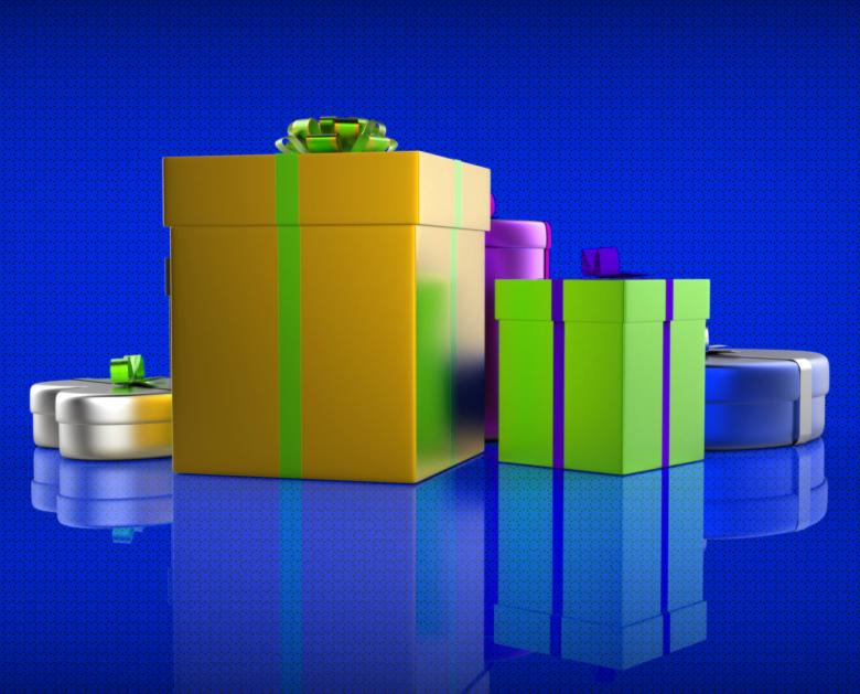 Free stock image of Giftbox Giftboxes Represents Celebrations Celebrate And Party created by Stuart Miles