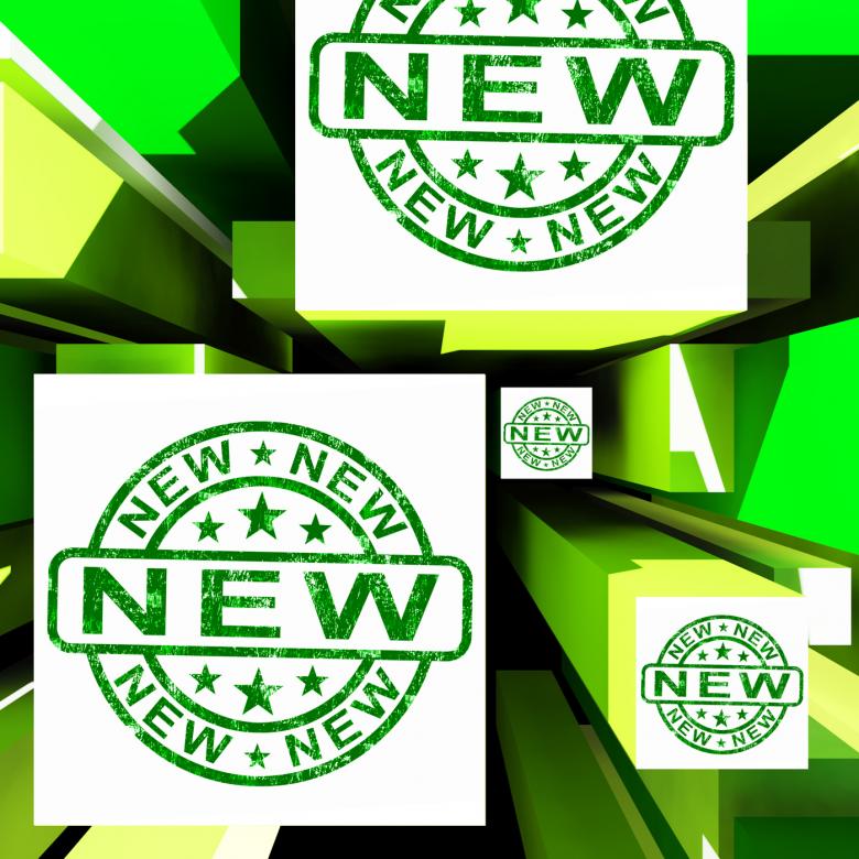 Free stock image of New On Cubes Showing Recently Acquired created by Stuart Miles