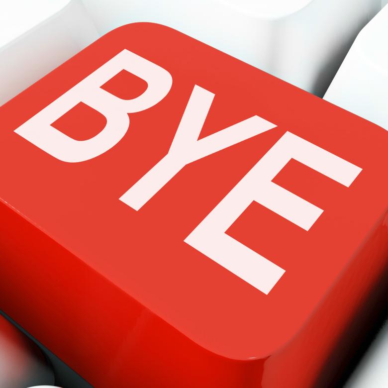 Free stock image of Bye Key Means Farewell Or Departing created by Stuart Miles