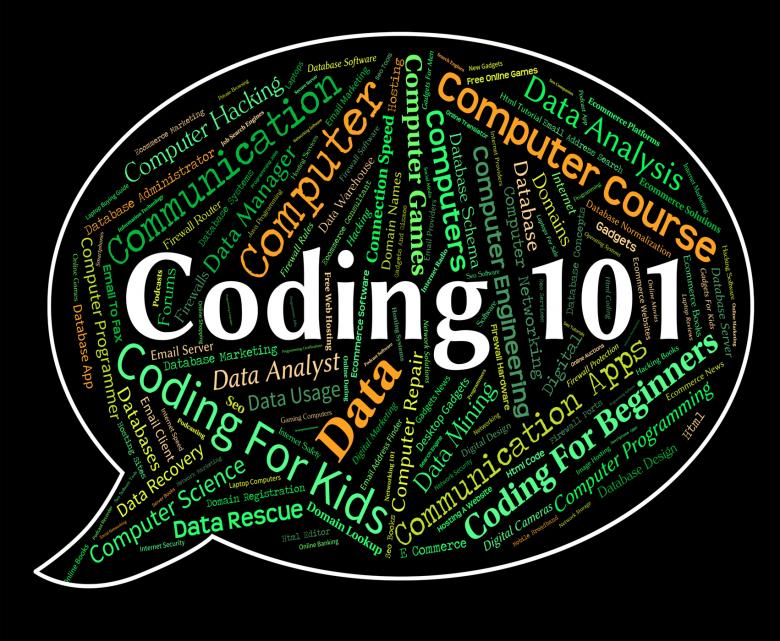 Free stock image of Coding Word Means Introduction Intro And Guide created by Stuart Miles