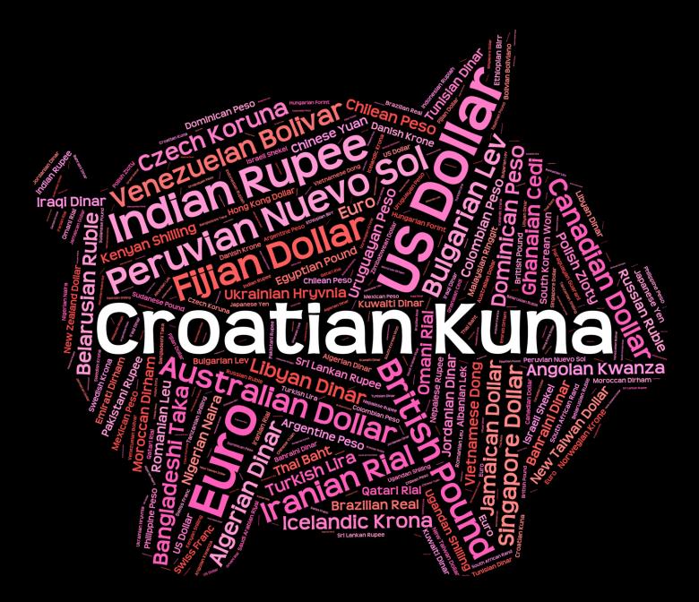Free stock image of Croatian Kuna Indicates Foreign Currency And Banknote created by Stuart Miles