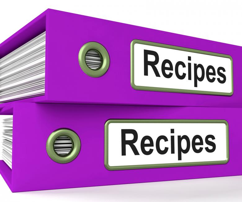 Free stock image of Recipes Folders Means Meals And Cooking Instructions created by Stuart Miles