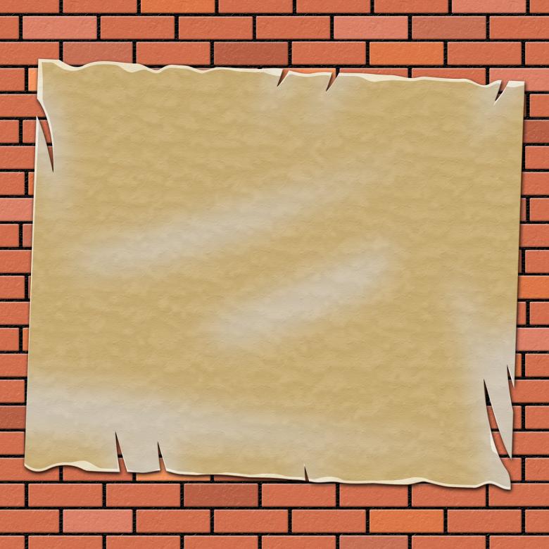 Free stock image of Brick Wall Means Empty Space And Backdrop created by Stuart Miles
