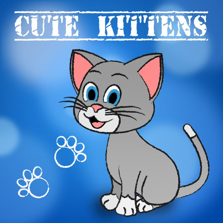 Free stock image of Cute Kittens Represents Domestic Cat And Cats created by Stuart Miles
